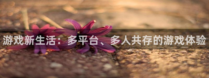 威廉希尔数据：游戏新生活：多平台、多人共存的游戏体验